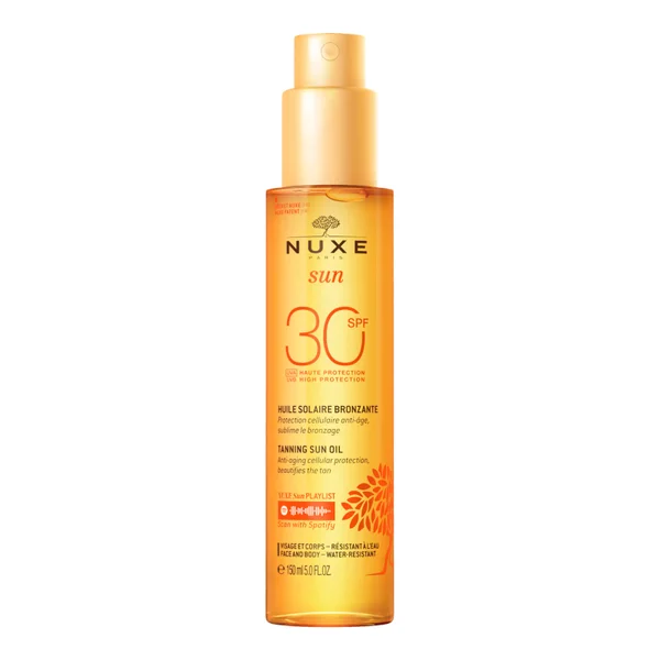 NUXE Sun Tanning Oil Face And Body SPF 30 (150ml) 3 NUXE Sun Tanning Oil Face And Body SPF 30 (150ml)