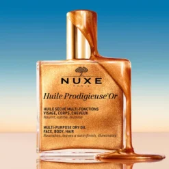 NUXE Huile Prodigieuse Golden Shimmer Multi Usage Dry Oil 50ml -Wellagy Store 11401783 6945033560831326